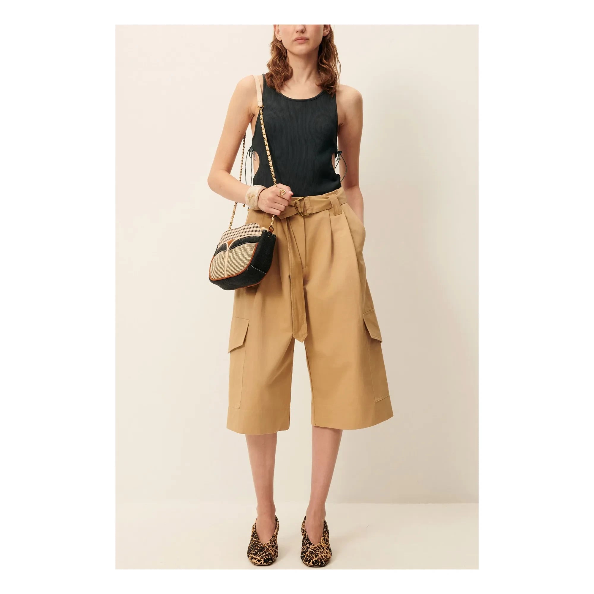 Sessùn - Marco Bermuda Shorts | Beige