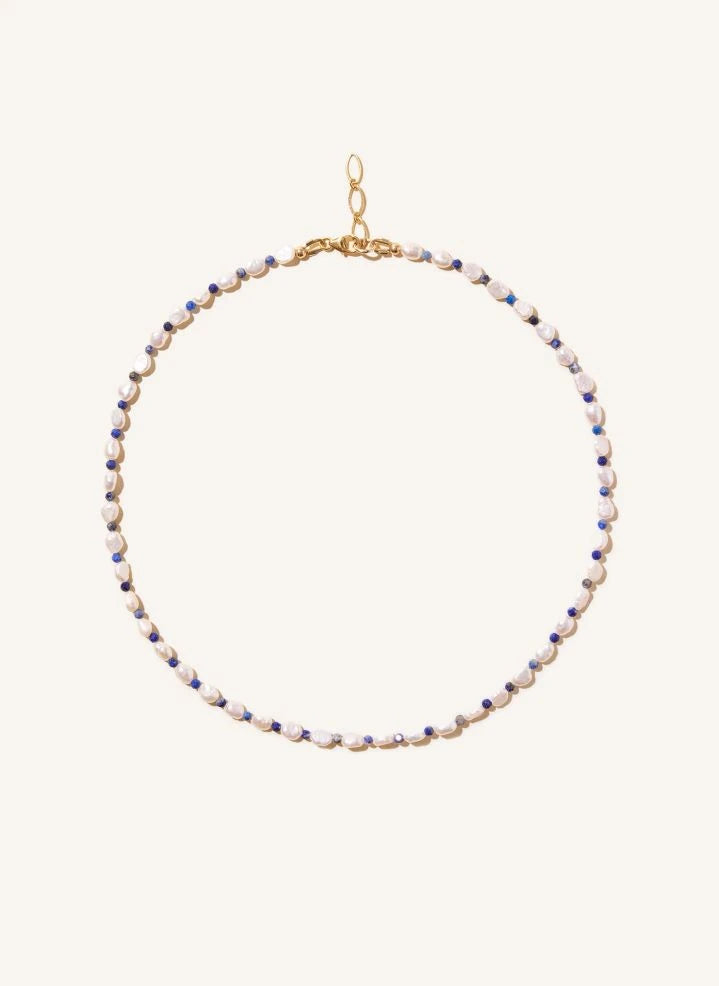 Camille Colette Studio - Auri Lapis Lazuli Necklace | Blue
