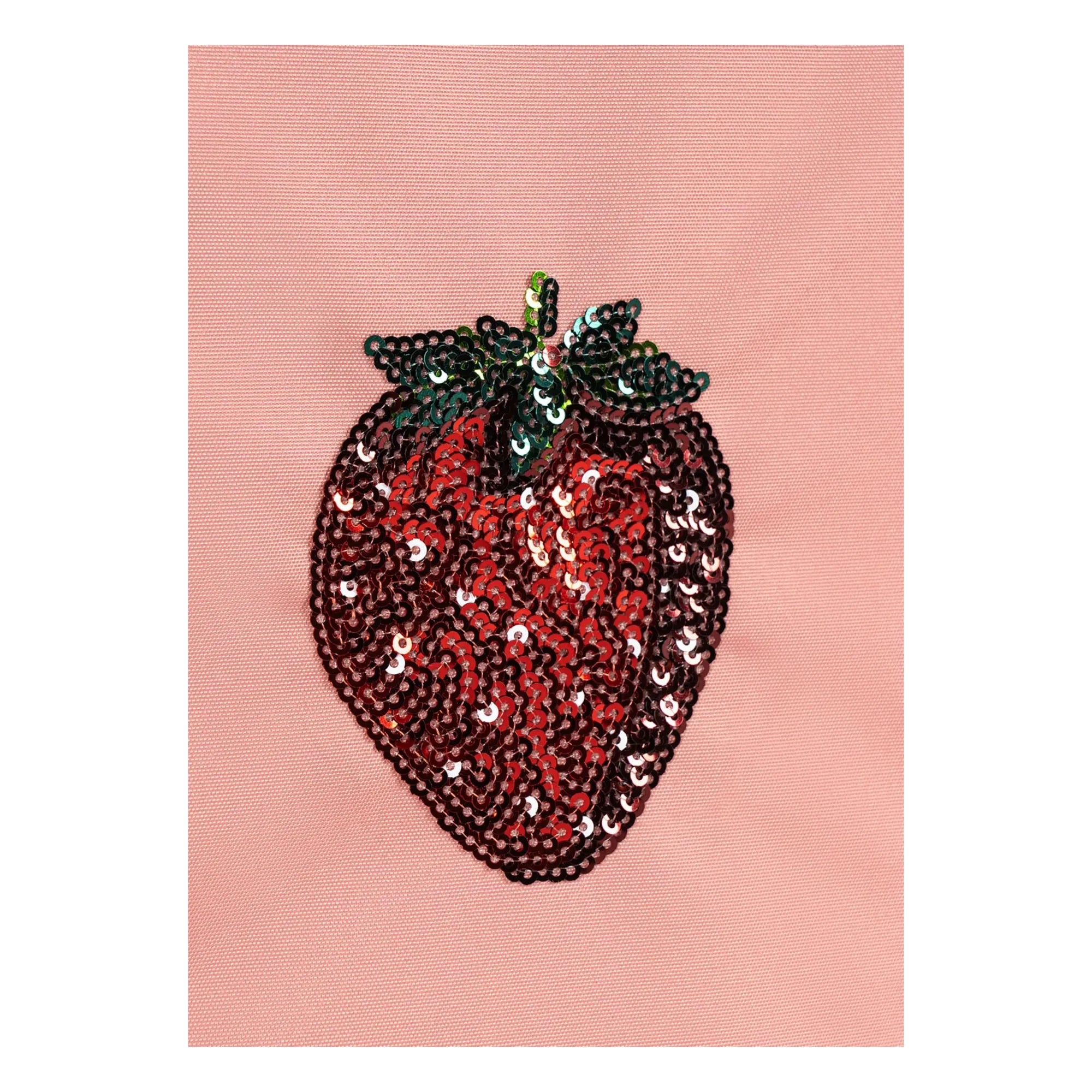 Konges Sløjd - Heat-insulated lunch box with strawberries | Pink