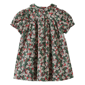 Caramel - Nina Liberty Dress and Bloomer Set | Burgundy