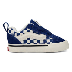 Vans - Elastik Bağcıklı Sneaker Knu Skool Geo Check | Mavi