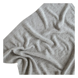 Hvid - Bibi Merino Wool Blanket | Gray