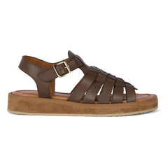 Anthology Paris - Omaha Creta Sandals | Sand Brown