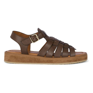 Anthology Paris - Omaha Creta Sandals | Sand Brown