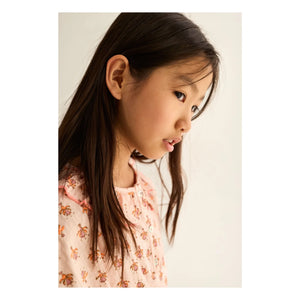 Cozmo - Dara Fleurie Organic Cotton Blouse | Powder Pink
