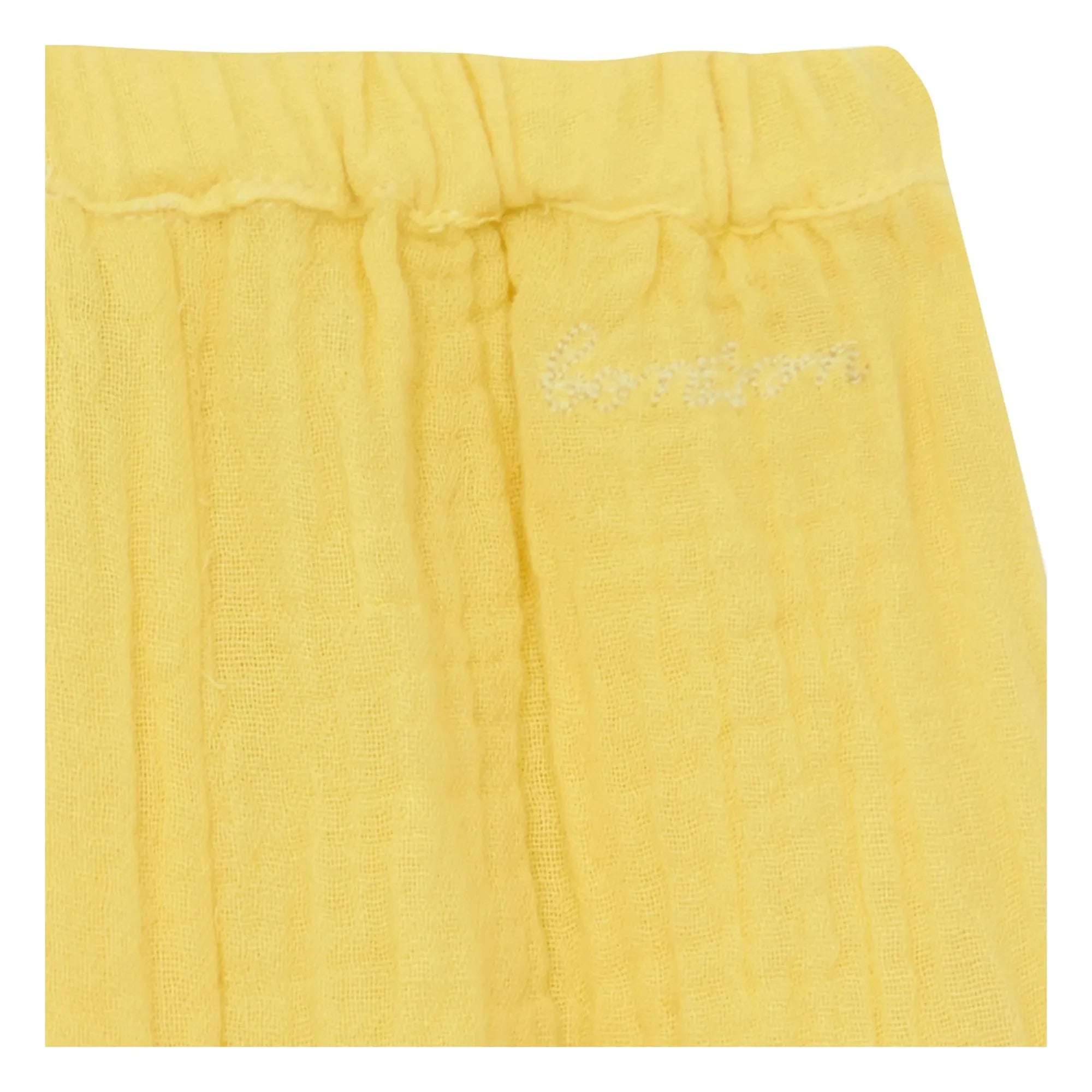 Bonton - Laos Cotton Gauze Pants | Yellow