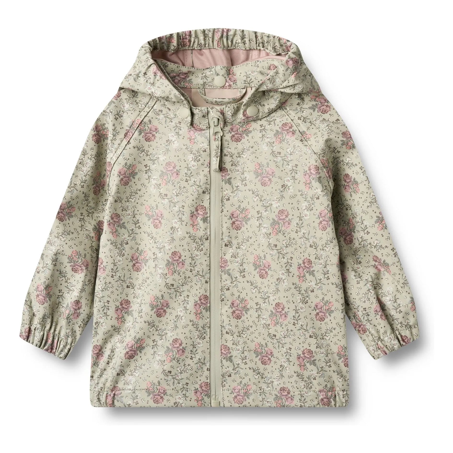 Wheat - Chardy Recycled Fiber Waterproof Jacket | Light Green