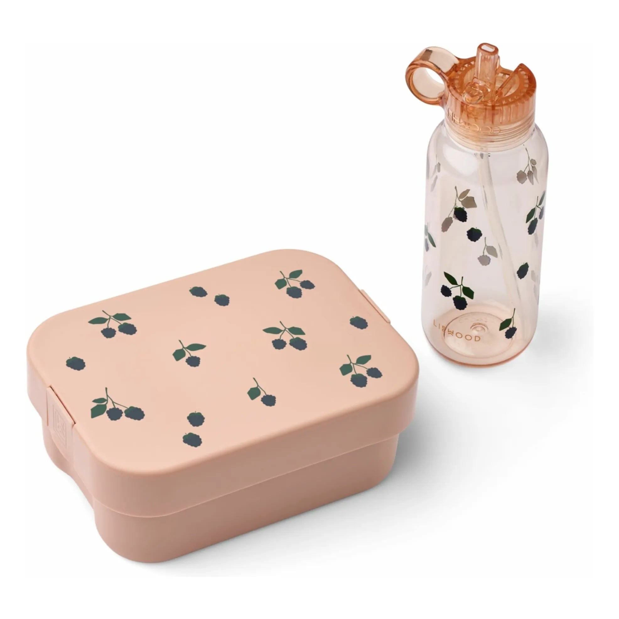 Liewood - Chelsey Lunch Box and Flask Set | Berry/Pale Tuscany