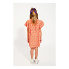 Piupiuchick - Cherry Vichy Dress | Orange