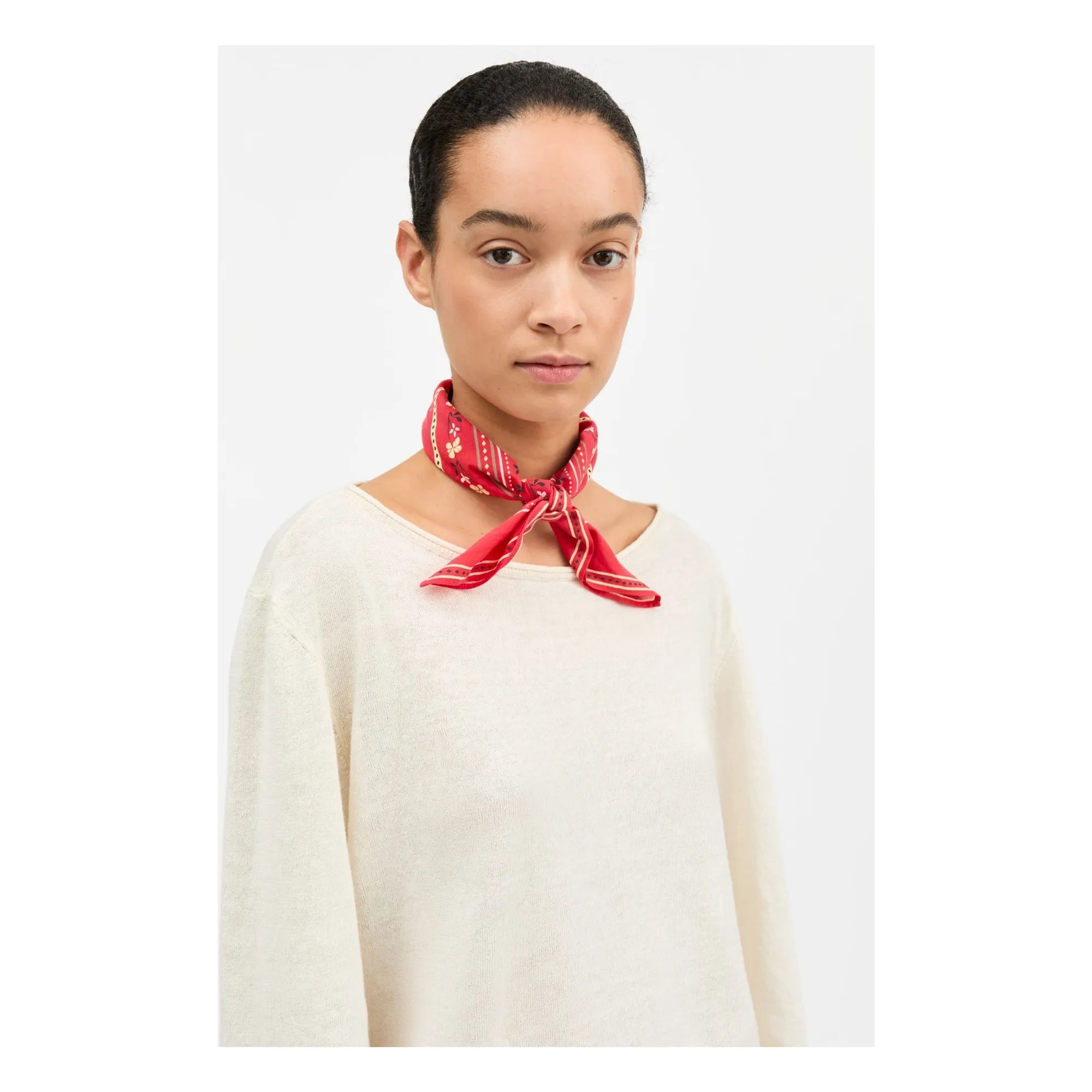 Skall Studio - Classic Shawl | Red