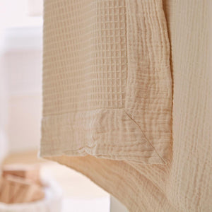 CuddleCo Comforter Blanket - Cashmere Waffle-Blankets-Cashmere Waffle- | Natural Baby Shower