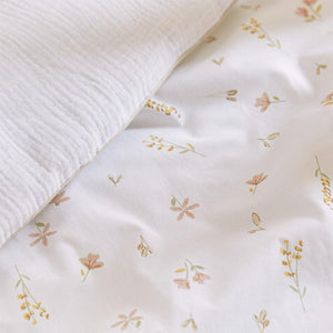 CuddleCo Cot Bed Quilt - Cashmere Meadow-Bedding Sets-Cashmere Meadow-Cot Bed | Natural Baby Shower