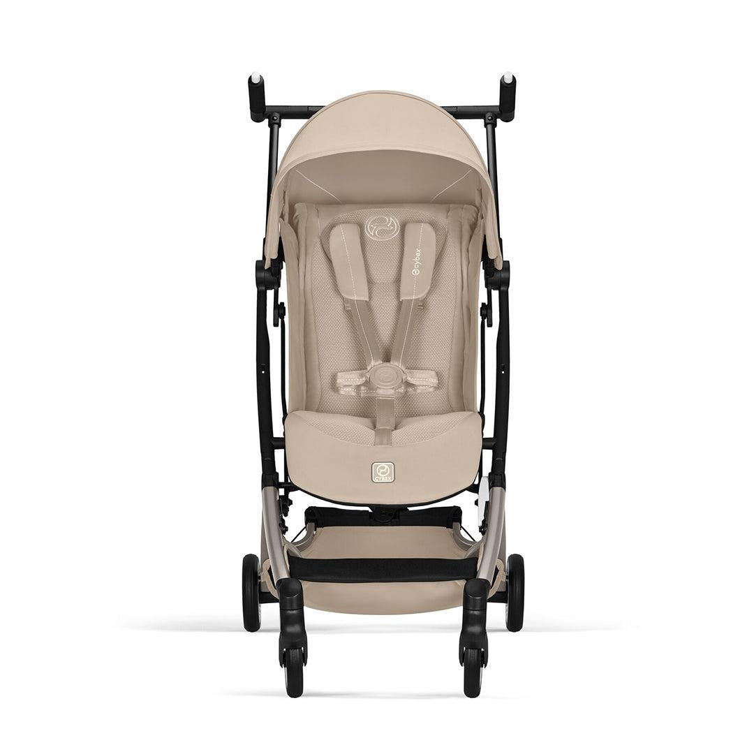 CYBEX Libelle Compact Stroller - Almond Beige-Strollers-Almond Beige- | Natural Baby Shower