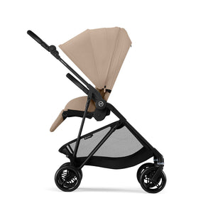CYBEX Melio Carbon Pushchair - Almond Beige-Strollers-Almond Beige- | Natural Baby Shower