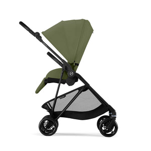 CYBEX Melio Carbon Pushchair - Moss Green-Strollers-Moss Green- | Natural Baby Shower