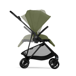 CYBEX Melio Carbon Pushchair - Moss Green-Strollers-Moss Green- | Natural Baby Shower