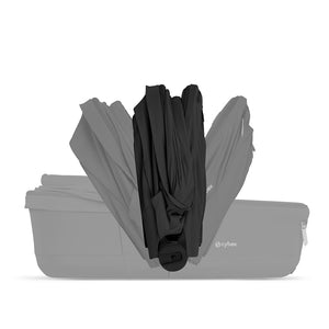 CYBEX Mios Comfort Pushchair & Foldable Carrycot - Sepia Black/Black-Strollers-Sepia Black/Black- | Natural Baby Shower