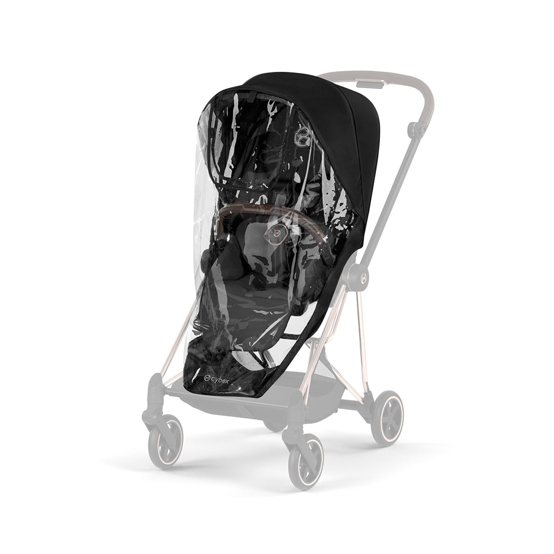 CYBEX Mios Comfort Pushchair & Foldable Carrycot - Sepia Black/Black-Strollers-Sepia Black/Black- | Natural Baby Shower