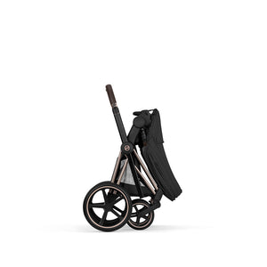 CYBEX Priam Comfort Pushchair & Foldable Carrycot - Sepia Black/Rose Gold-Strollers-Sepia Black/Rose Gold- | Natural Baby Shower
