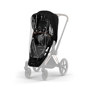 CYBEX Priam Comfort Pushchair & Foldable Carrycot - Sepia Black/Rose Gold-Strollers-Sepia Black/Rose Gold- | Natural Baby Shower