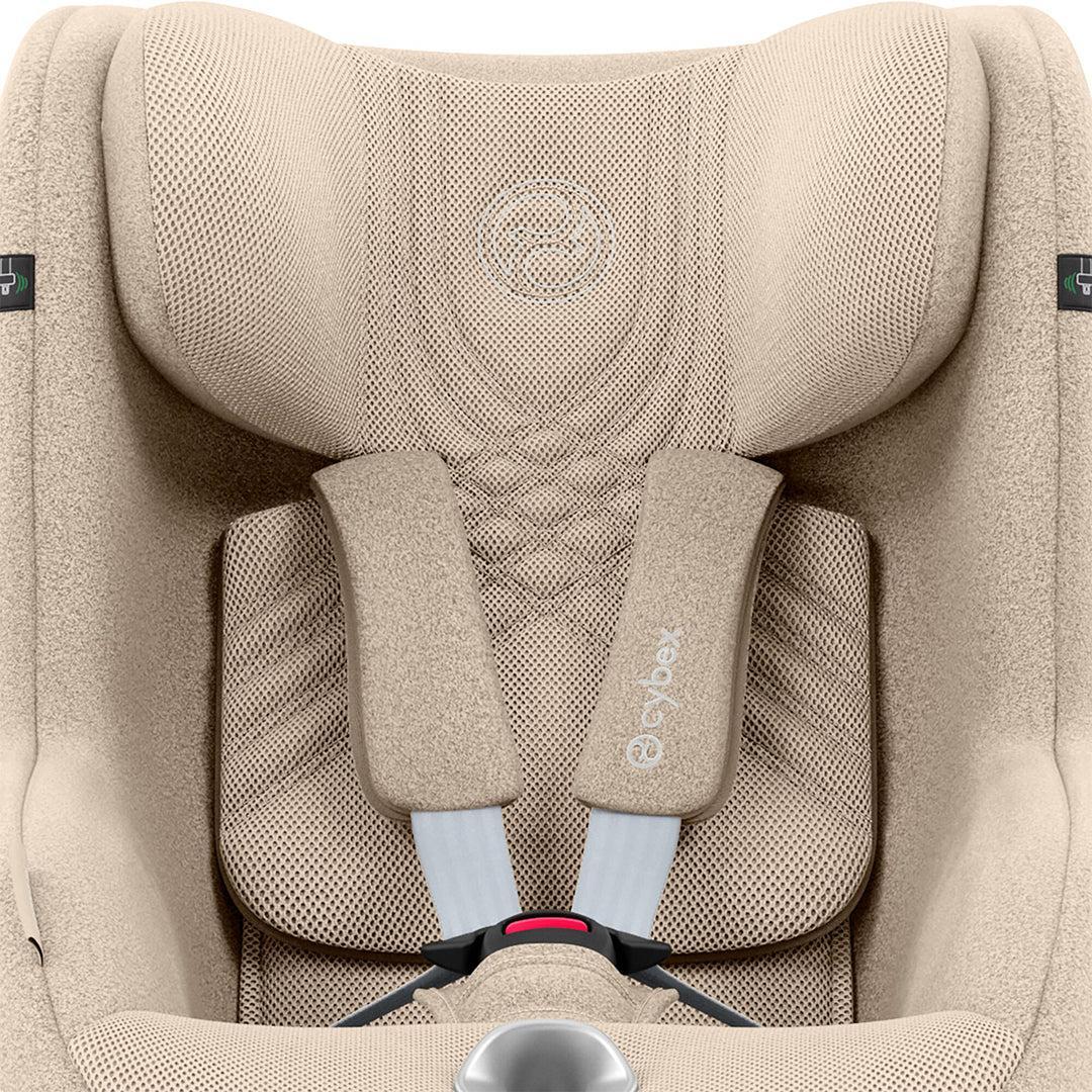 CYBEX Sirona Ti i-Size Plus Car Seat - Cozy Beige-Car Seats-Cozy Beige- | Natural Baby Shower