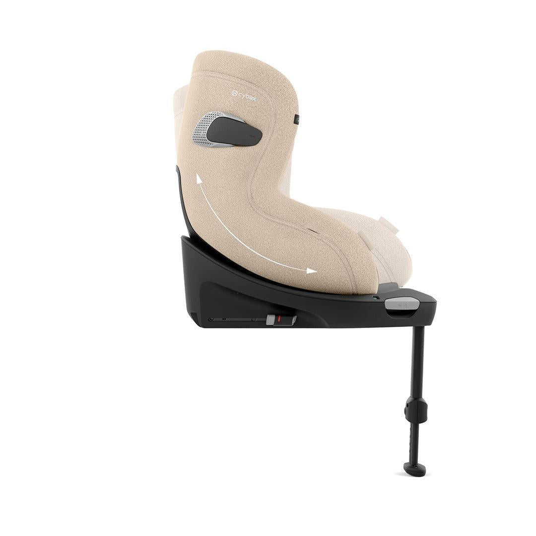 CYBEX Sirona Ti i-Size Plus Car Seat - Cozy Beige-Car Seats-Cozy Beige- | Natural Baby Shower
