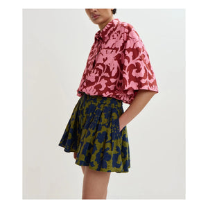 Essentiel Antwerp - Jittery Cotton Shorts | Avocado