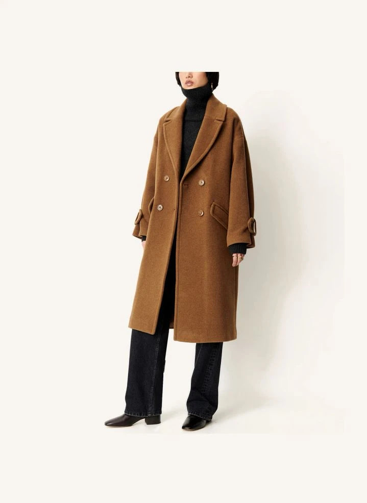Sessùn - Mia Wool Coat | Camel