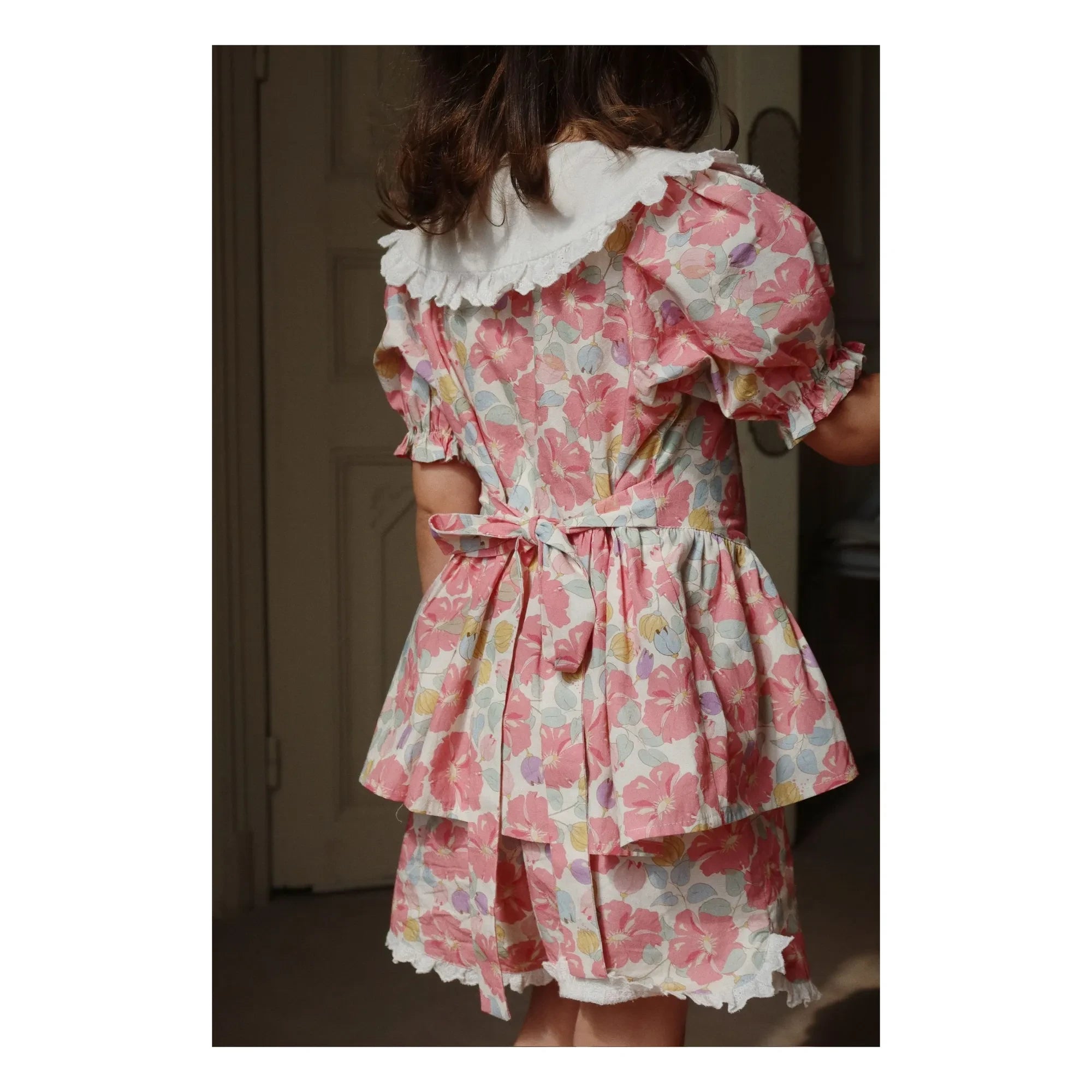 Konges Sløjd - Heart-Neck Organic Cotton Blouse | Pink