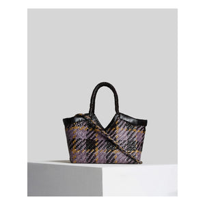 Vipera - Monet Madras Leather Bag | Blue