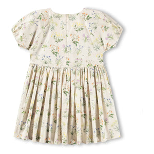 Molo - Christen Fleurie Organic Cotton Dress | Ecru