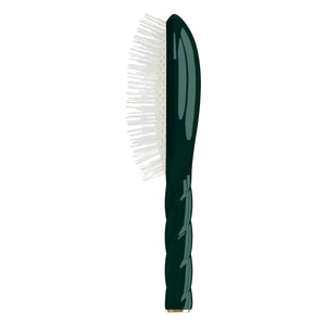 La Bonne Brosse - Twist No.07 Hairbrush - Detangling and Revitalizing | Emerald Green