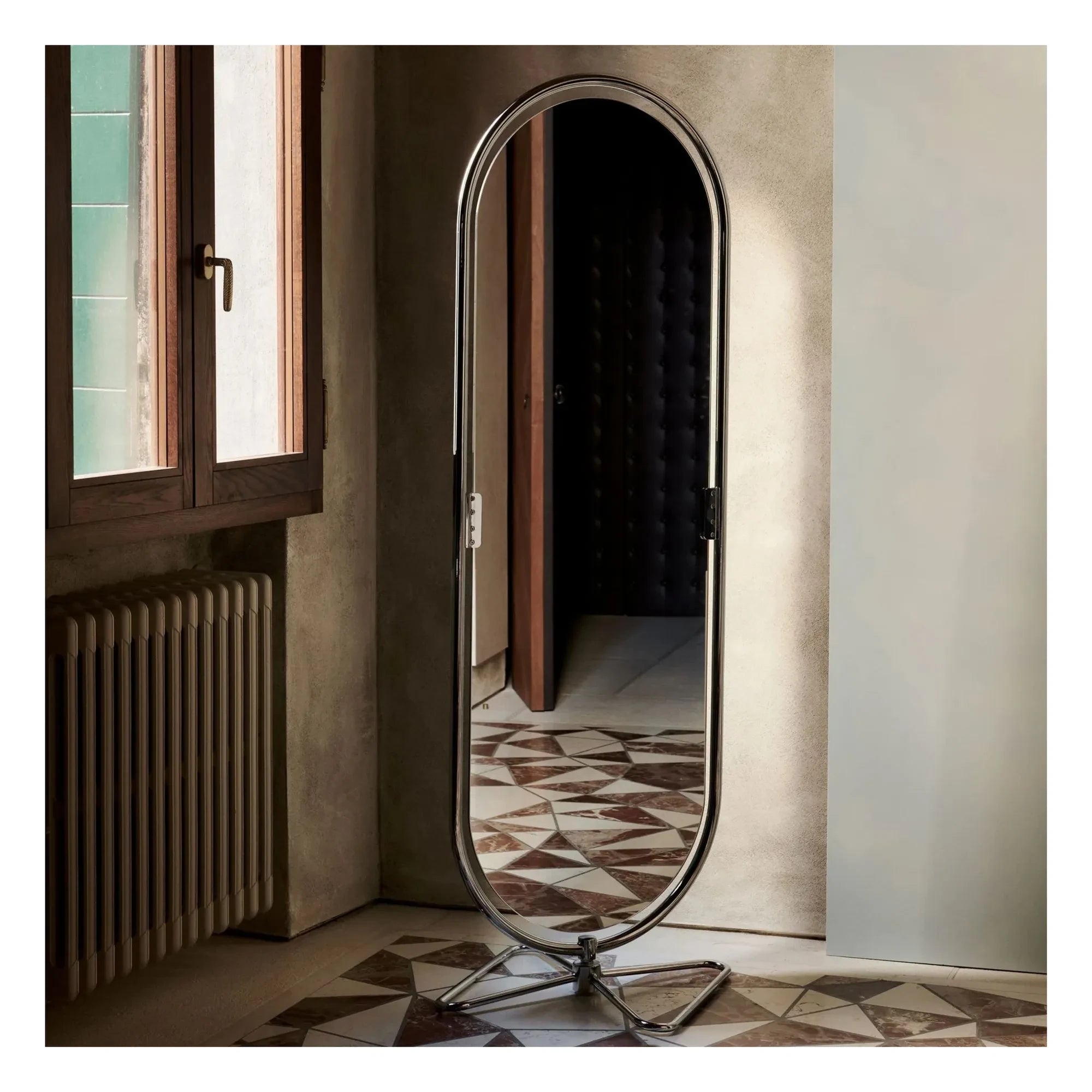 Verpan - Mirror System 1,2,3, Butterfly Base - Verner Panton | Chrome
