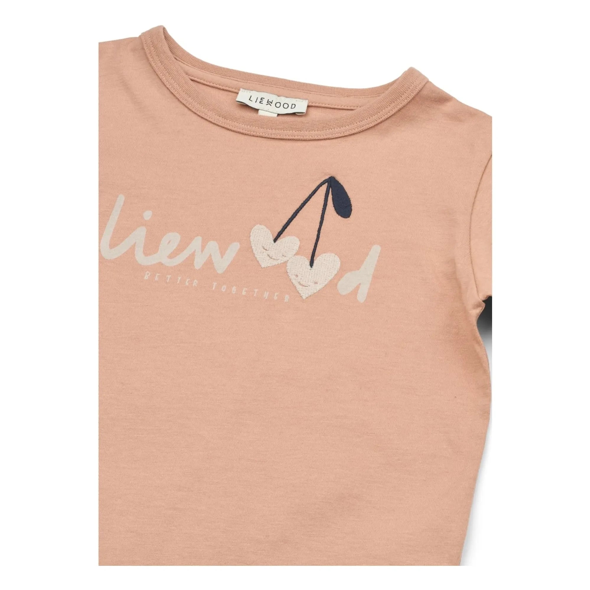Liewood - Apia T-Shirt Hearts Organic Cotton | Pink