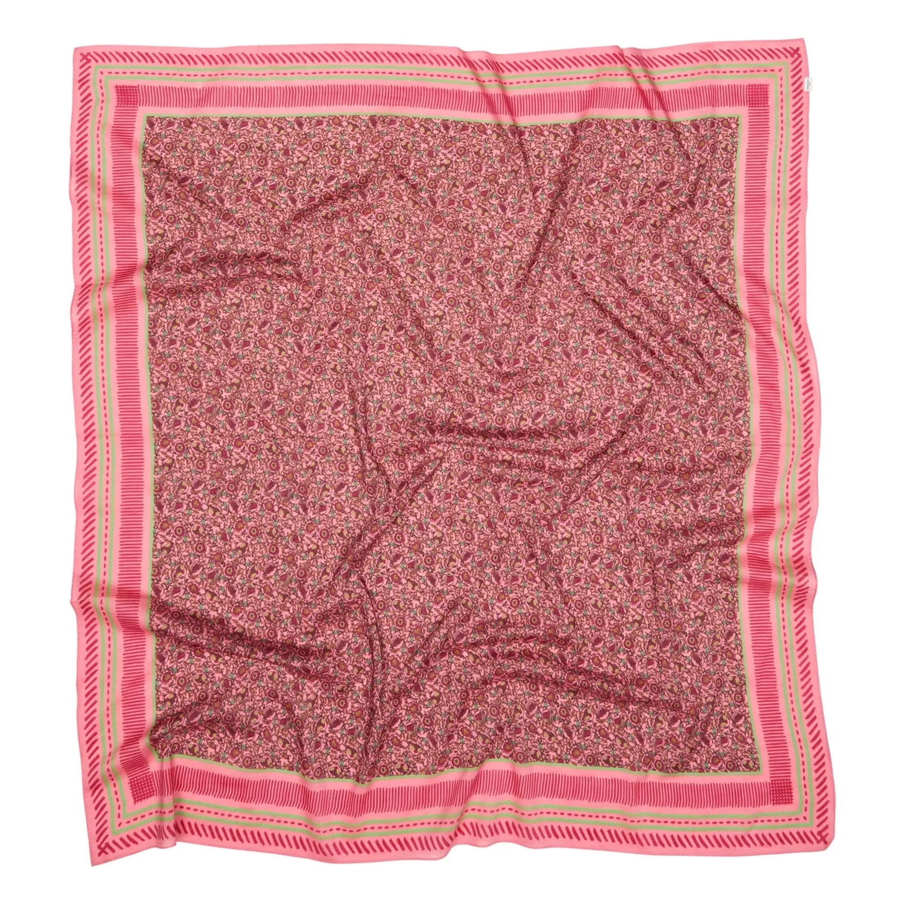 Becksöndergaard - Asfloria Silk and Cotton Shawl | Pink