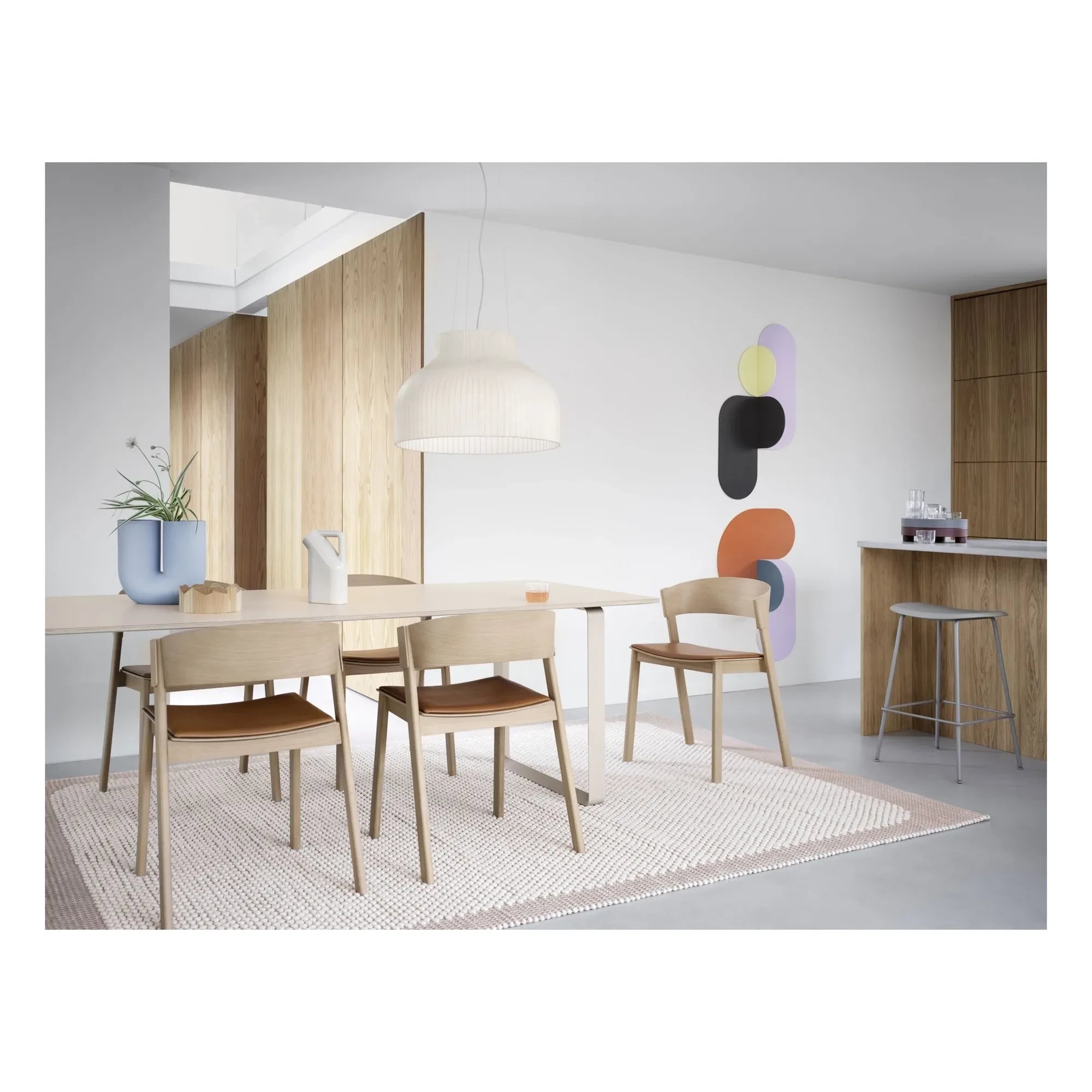 Muuto - Benjamin Hubert Strand Açılır Sarkan Lamba | Beyaz