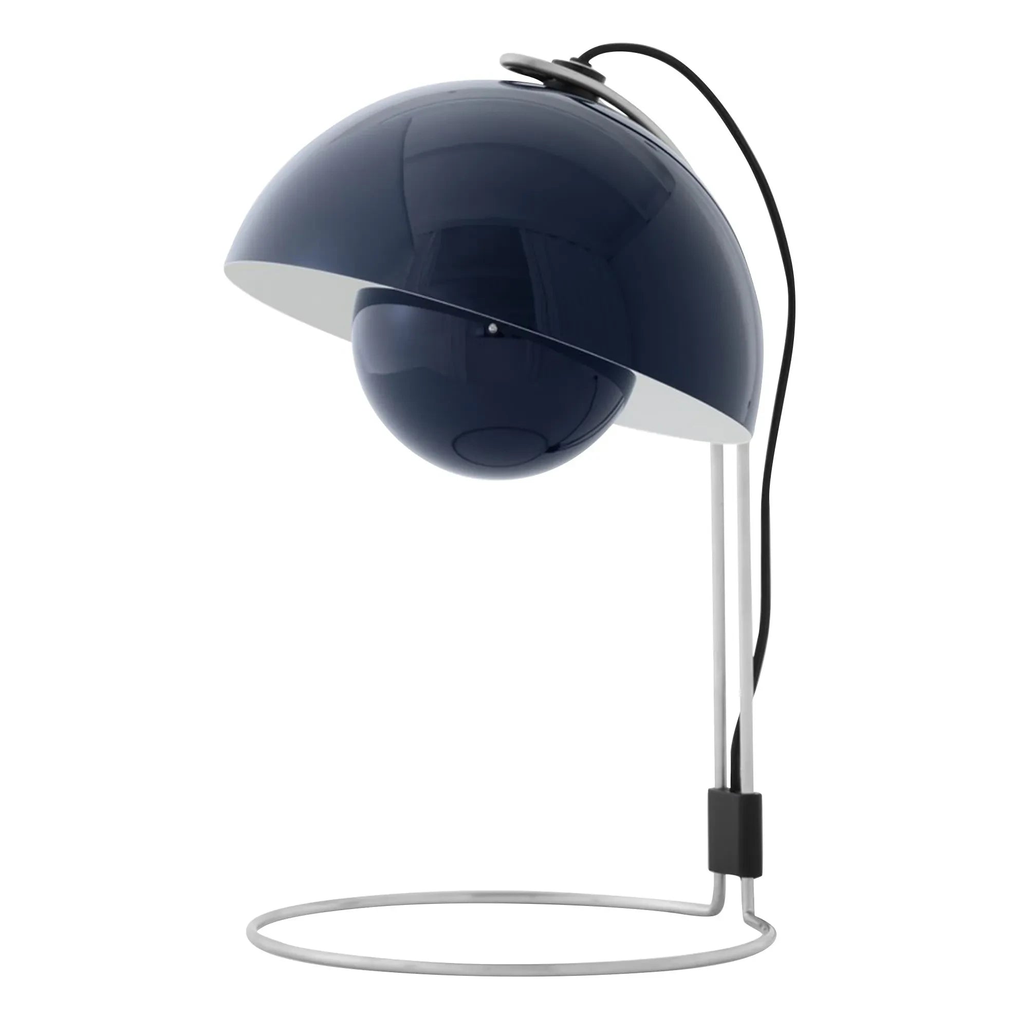 & Tradition - Flowerpot VP4 Table Lamp, Verner Panton | Dark Blue