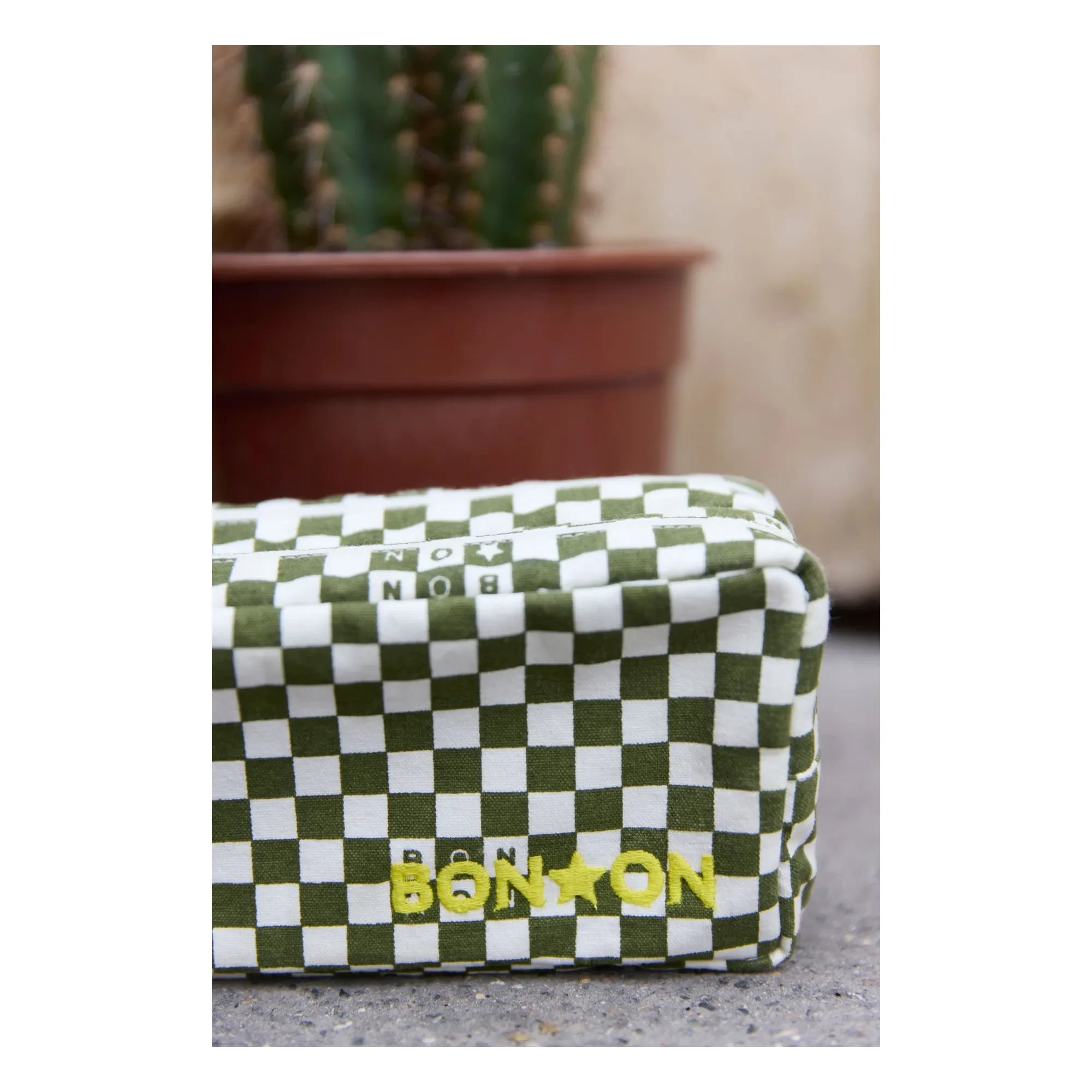 Bonton - Carreaux School Kit | Khaki