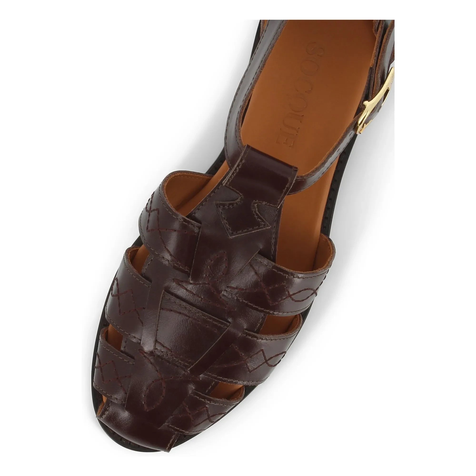 Socque Paris - Fishermans Ponza Leather | Chocolate