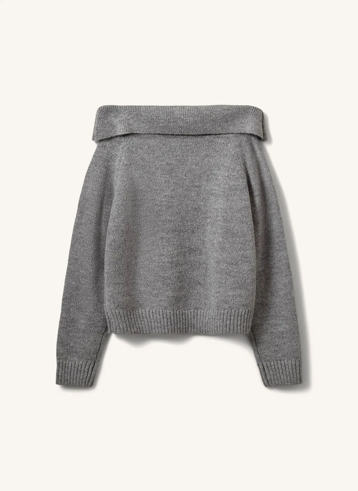 Sofie Schnoor - Sawasy Open-Shoulder Sweater | Grey