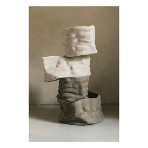 Lorena Canals - Stone-Washed Storage Basket | Ecru