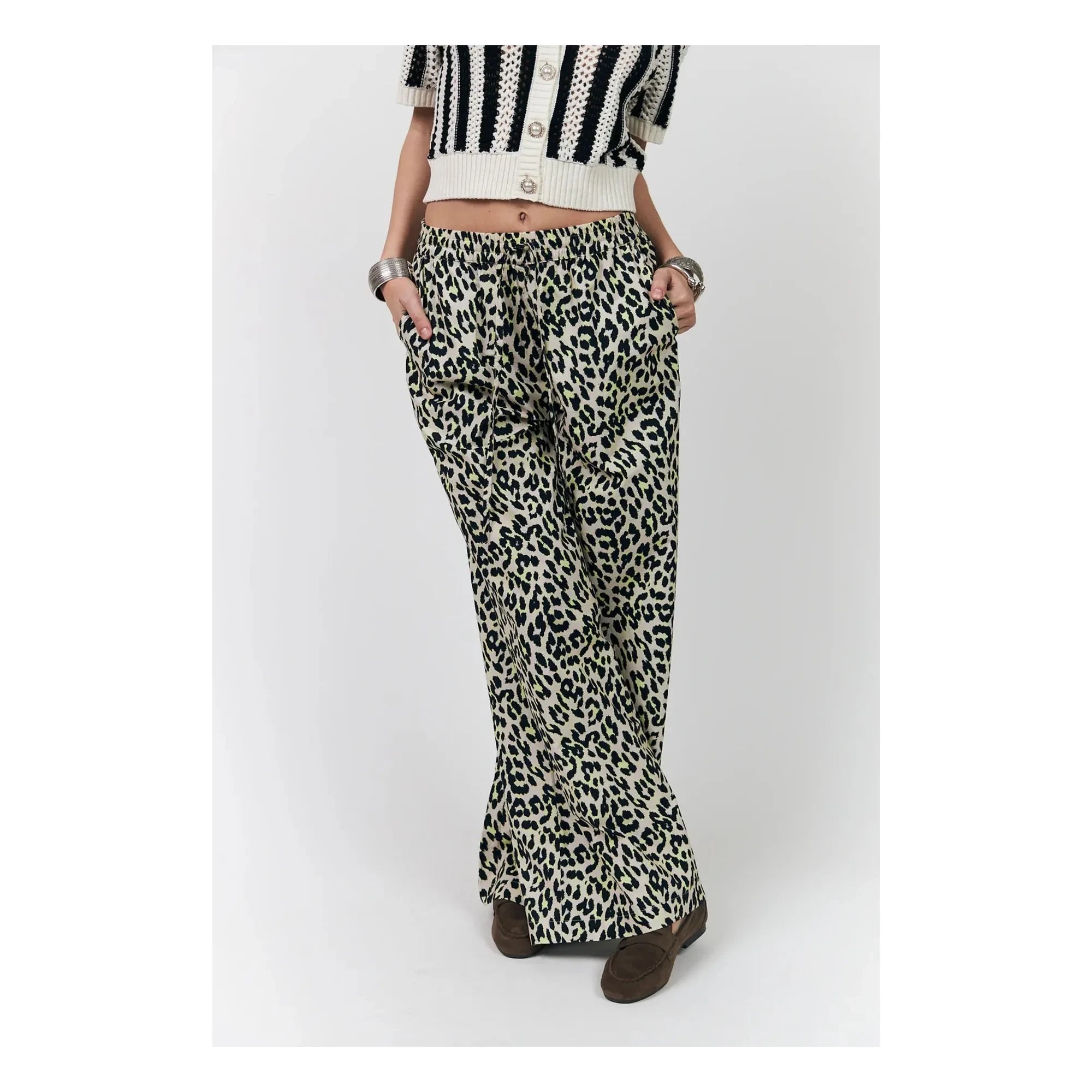 Lollys Laundry - Liam Cotton Pants | Beige