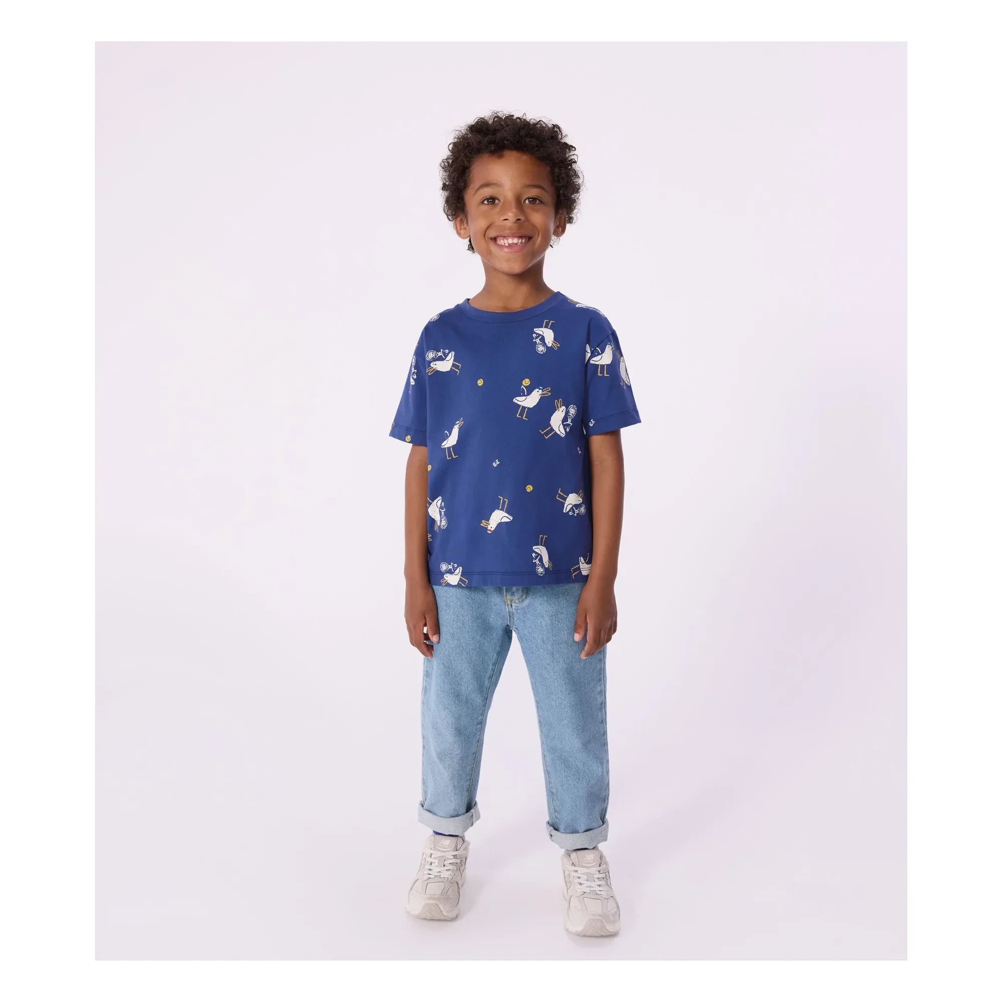 Petit Bateau - Seagull T-Shirt | Dark Blue
