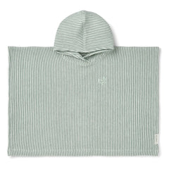 Liewood - Poncho Paco | Y/D Striped Peppermint/Creme de la Creme