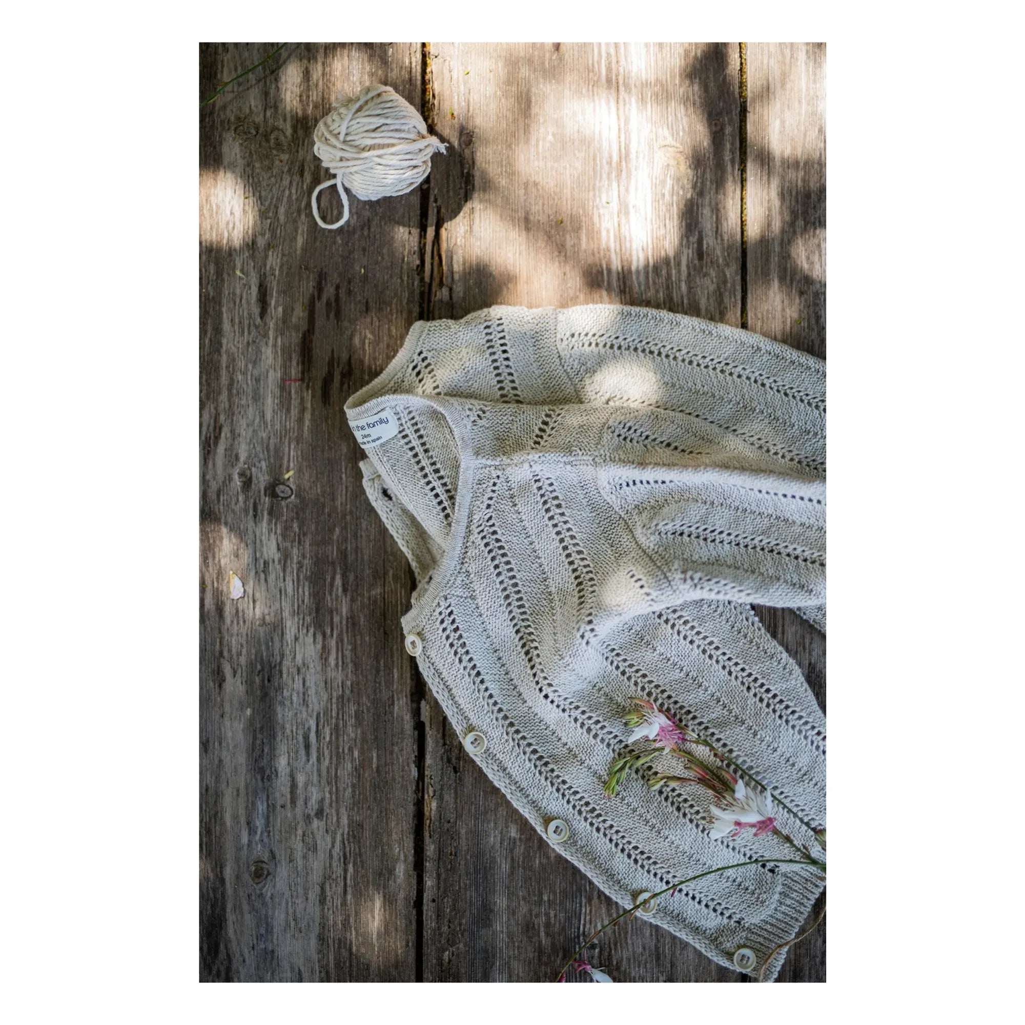 1+ in the family - Kardigan Xelida Linen | Bej