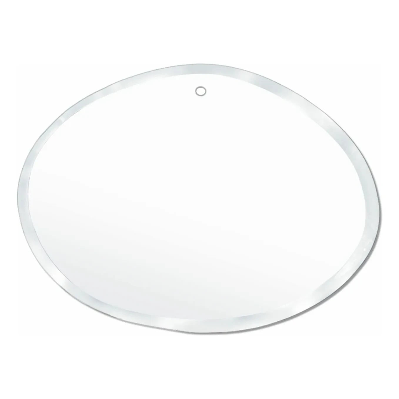 M Nuance - Extra Thin Pahl Mirror - Random Horizontal Oval Shape 55x40 cm