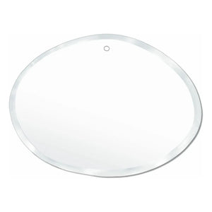 M Nuance - Extra Thin Pahl Mirror - Random Horizontal Oval Shape 55x40 cm