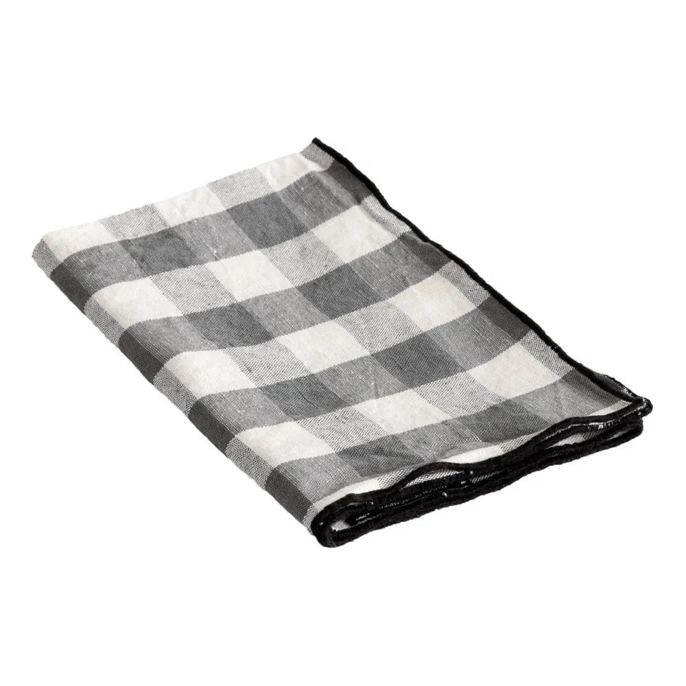Maison de Vacances - Slate Vichy Bourdón American Tablecloth | Vichy Slate