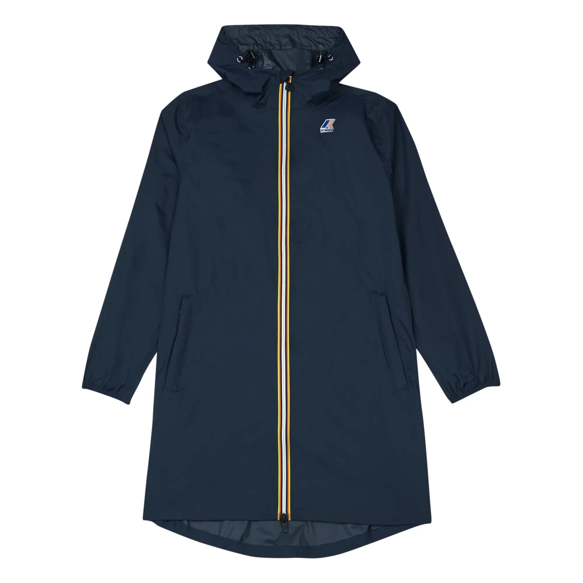 K-way - Le Vrai 3.0 Eiffel Waterproof Windbreaker - Women's Collection | Navy Blue