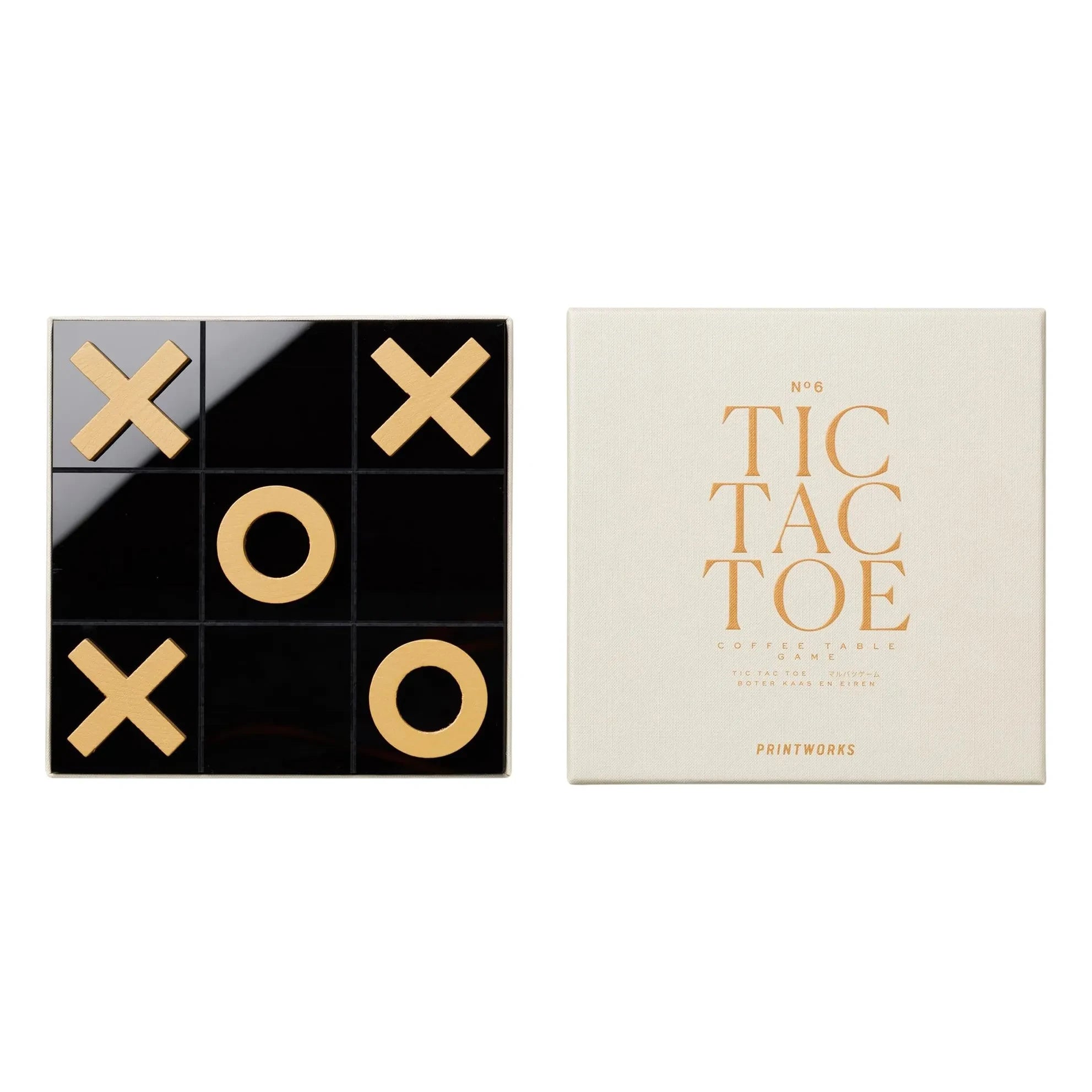PrintWorks - Tic Tac Toe Oyunu | Krem